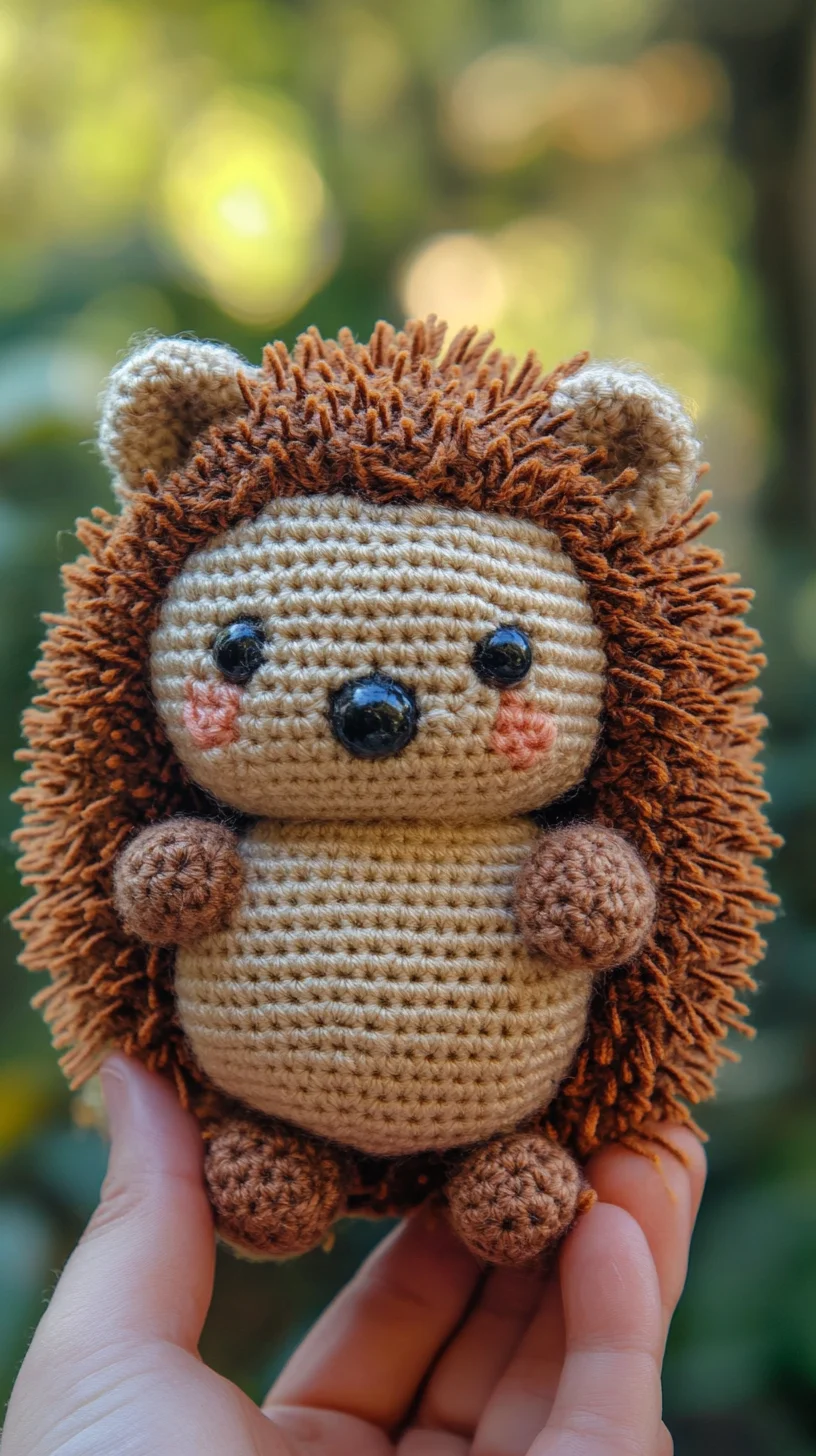 Adorable Crochet Hedgehog: A Charming Addition to Your Handmade Collection