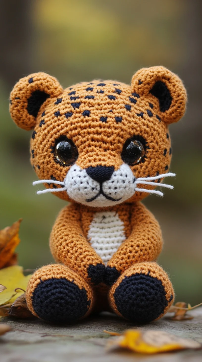 Adorable Crochet Leopard: A Charming Touch for Any Amigurumi Collection