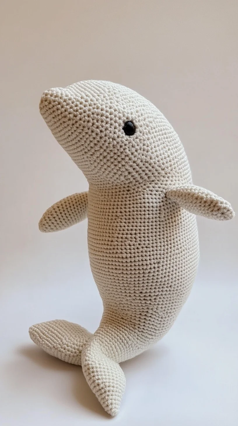 Adorable Crochet Manatee Plush: A Perfect Gift for All Ages!