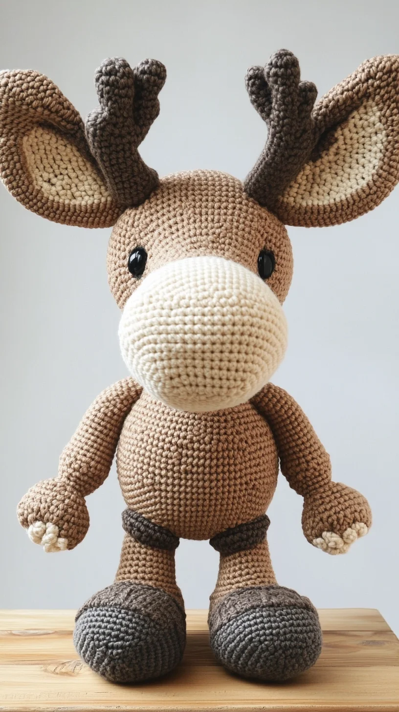 Adorable Crochet Moose: The Perfect Cuddle Buddy for Every Occasion