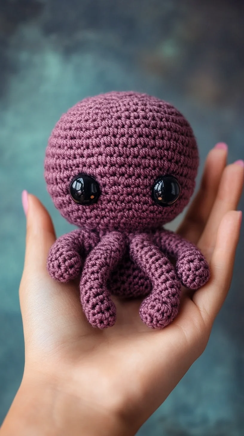 Adorable Crochet Octopus: A Whimsical Touch for Any Handmade Collection