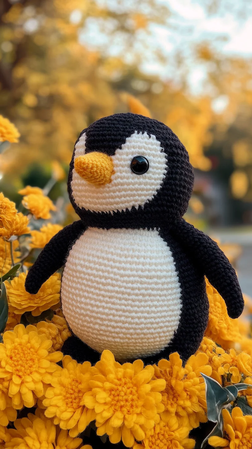 Adorable Crochet Penguin: Bring Cuteness Home with This Playful Pattern!