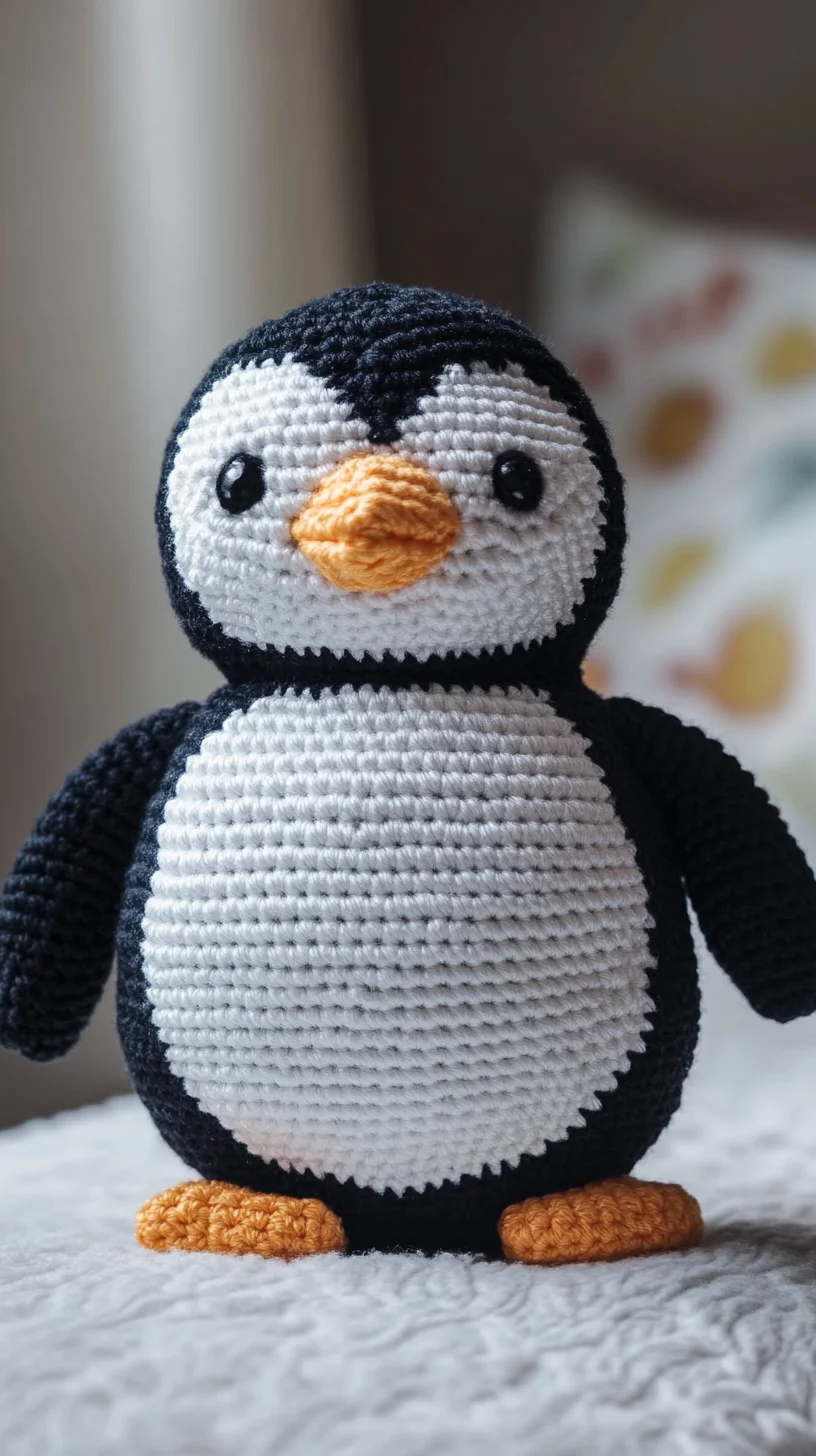 Adorable Crochet Penguin: Perfect for Beginners and Gift-Givers Alike!