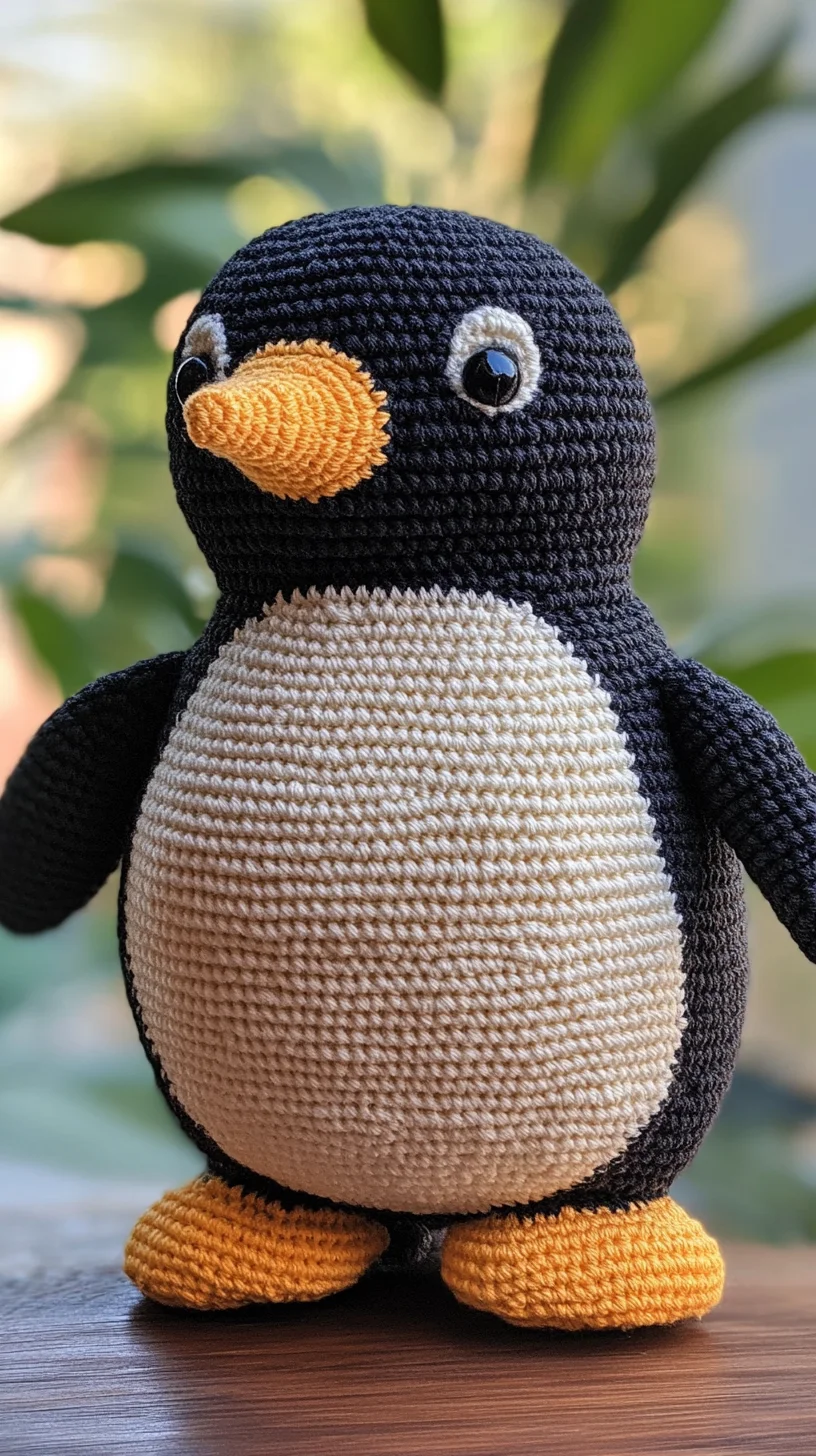 Adorable Crochet Penguin Plush: A Perfect Project for All Skill Levels