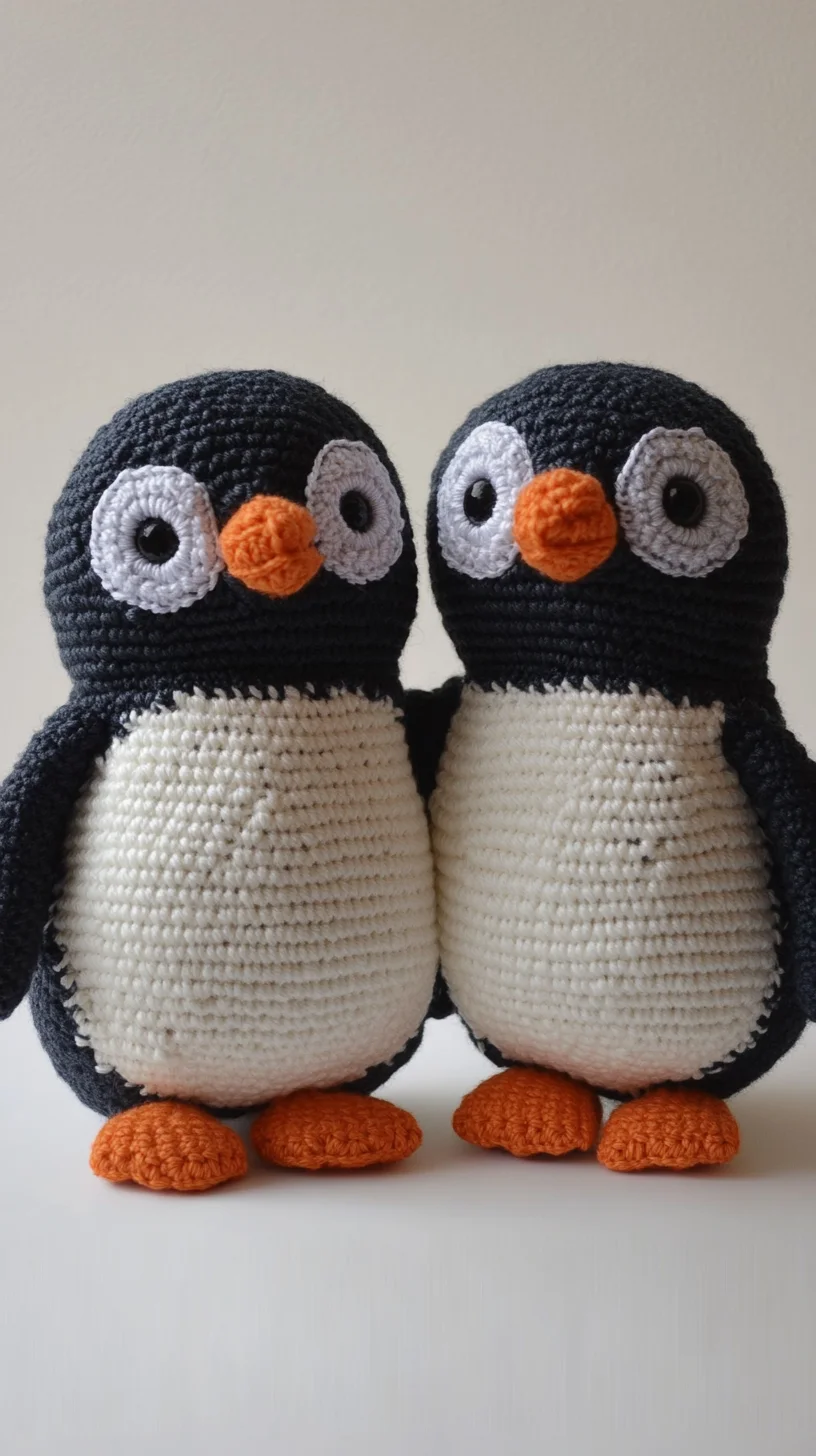 Adorable Crochet Penguins: A Cuddle-Ready Addition to Any Home Décor