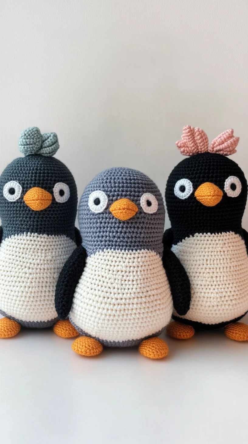 Adorable Crochet Penguins: Perfect Plush Friends for All Ages