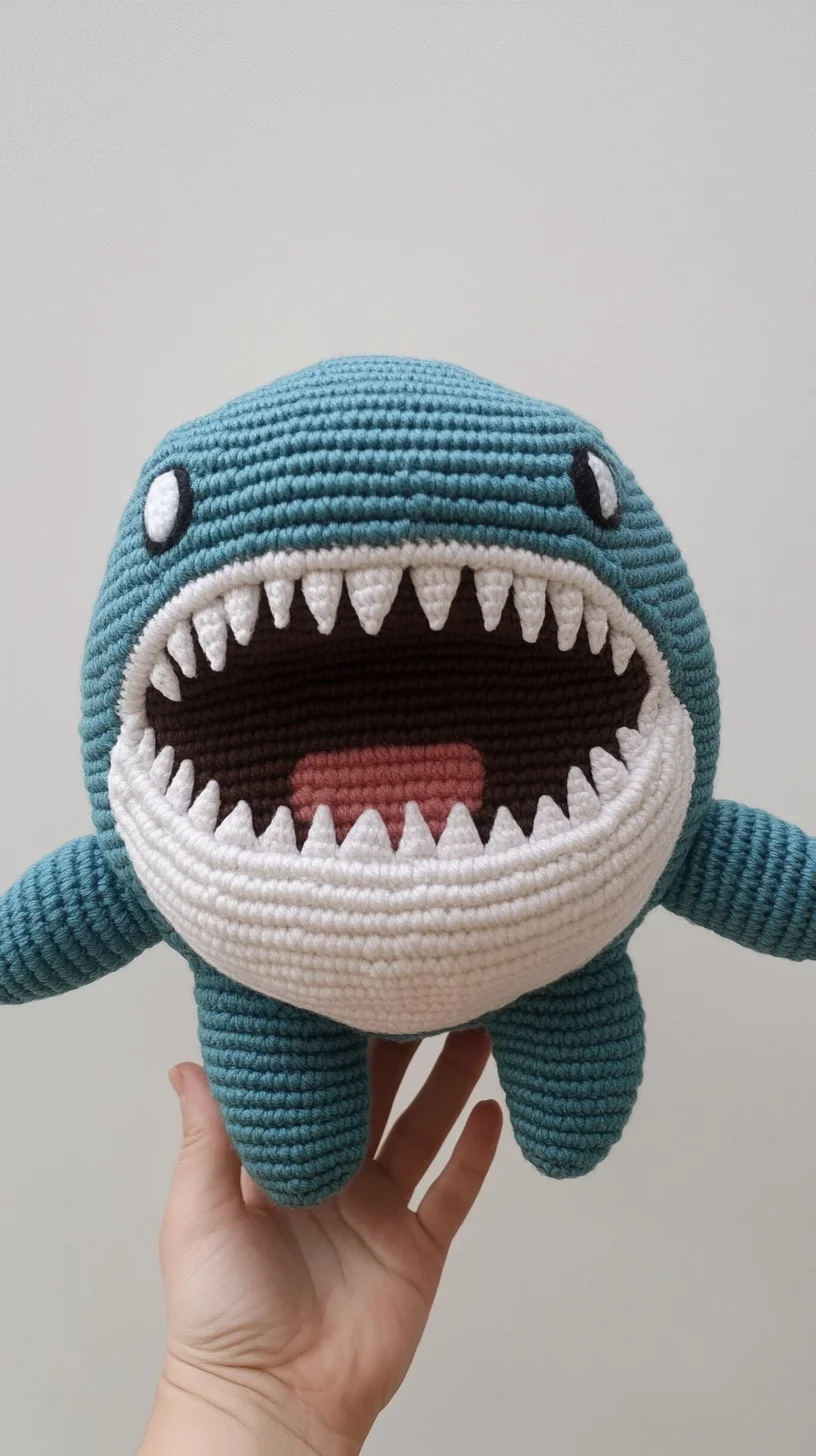 Adorable Crochet Shark: A Fun and Playful Addition to Your Collection!