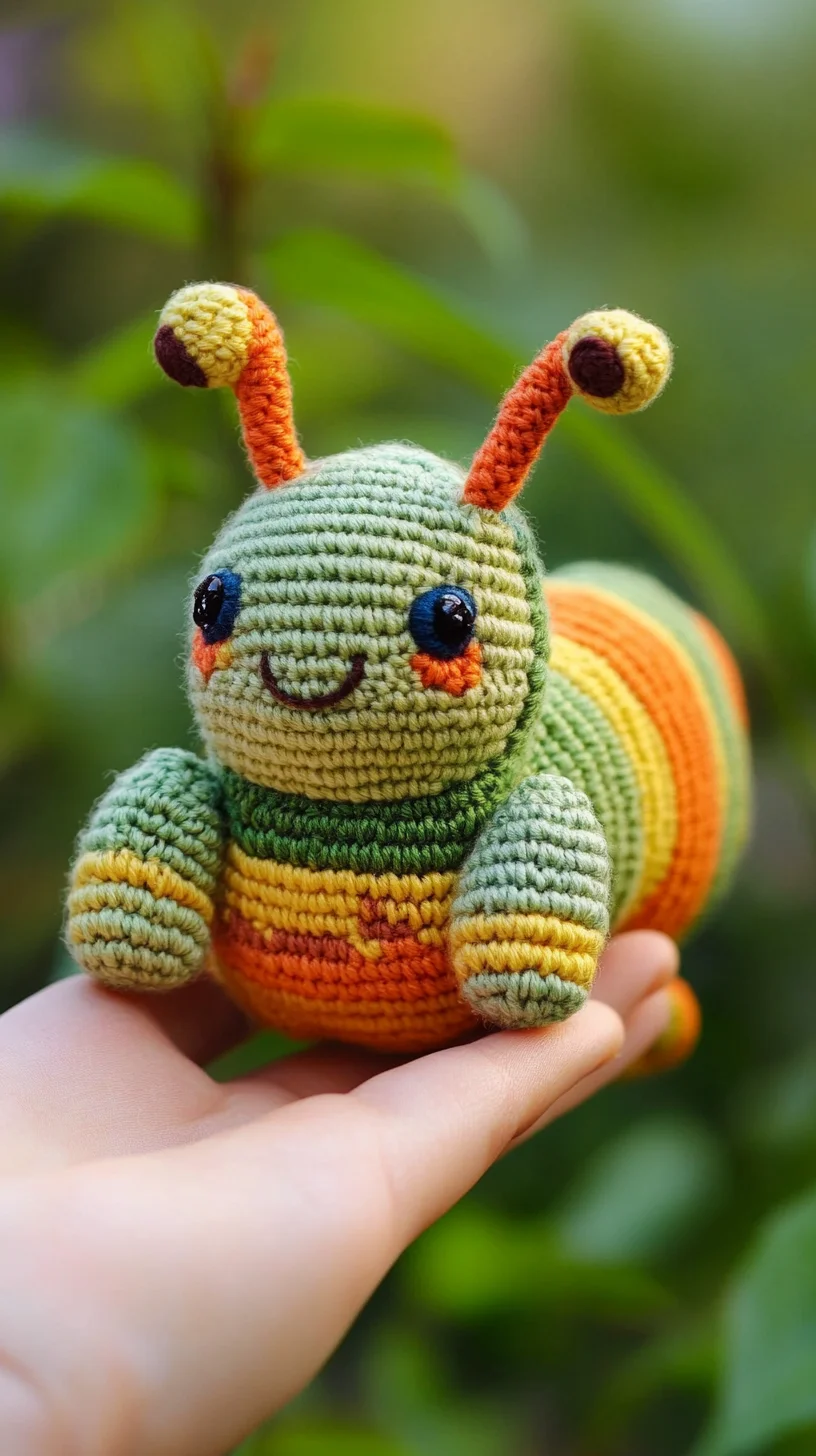 Adorable Crochet Snail: Perfect for Kids' Rooms and Crafty Collectors!