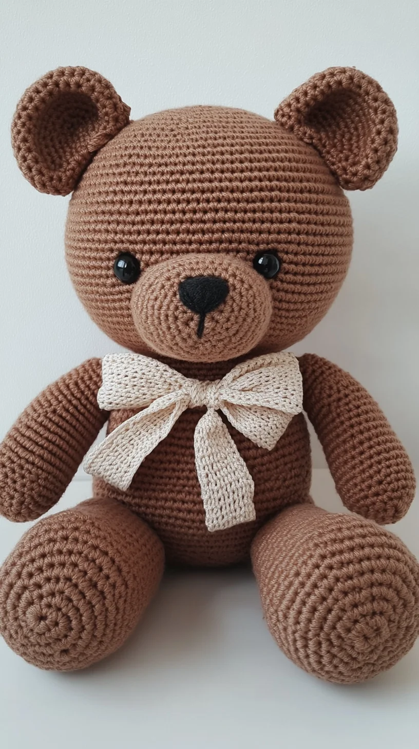 Adorable Crochet Teddy Bear: A Perfect Keepsake for All Ages