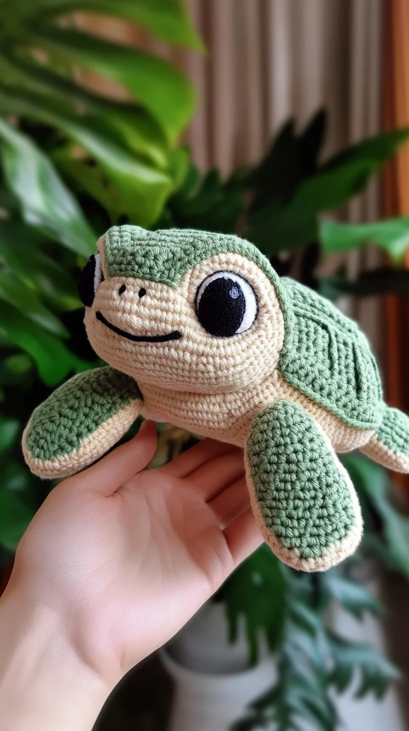 Adorable Crochet Turtle: A Delightful Addition to Your Plush Collection