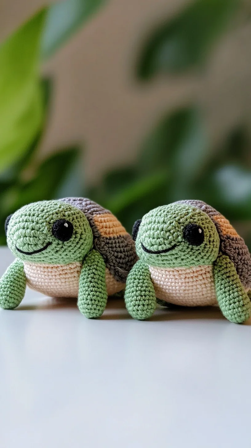 Adorable Crochet Turtles: The Perfect Touch of Whimsy for Any Space
