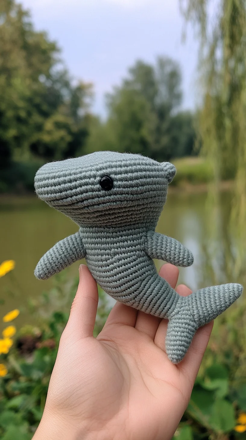 Adorable Crochet Whale: A Perfect Eco-Friendly Gift for Any Occasion