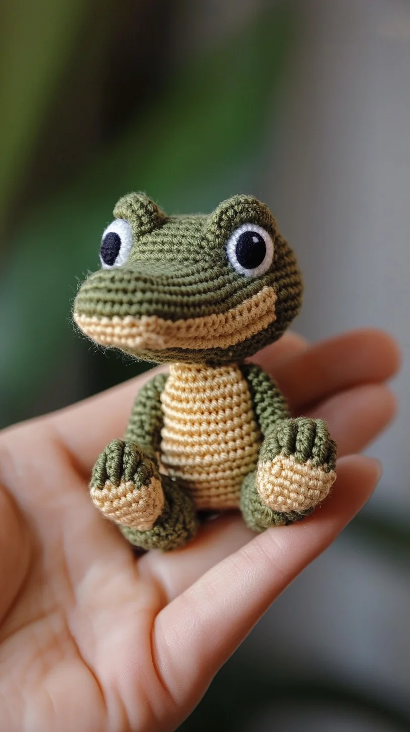 Adorable Frog Amigurumi: Cute Crafting for All Skill Levels!