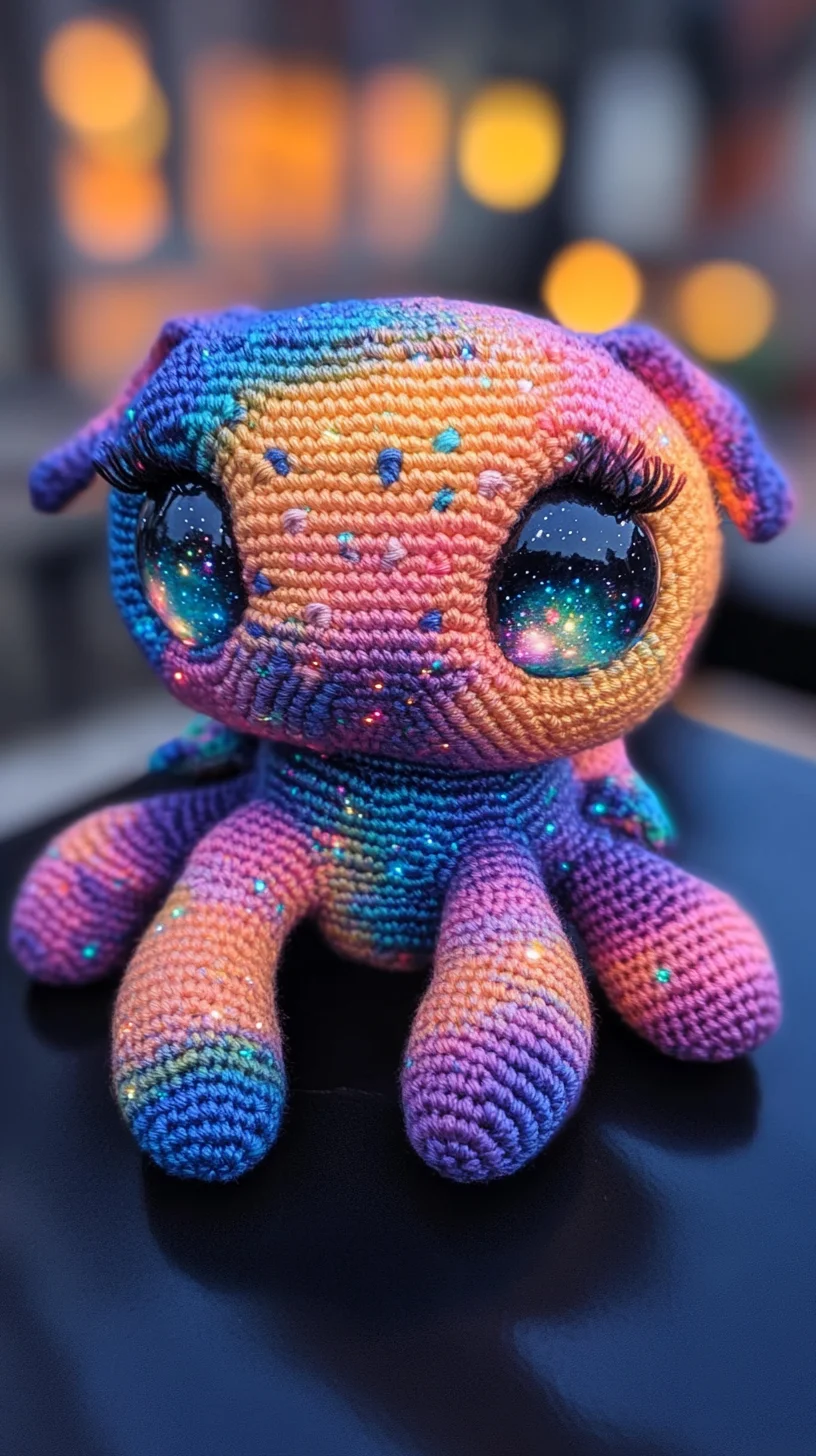 Adorable Galaxy-Inspired Crochet Octopus: A Whimsical Delight for All Ages