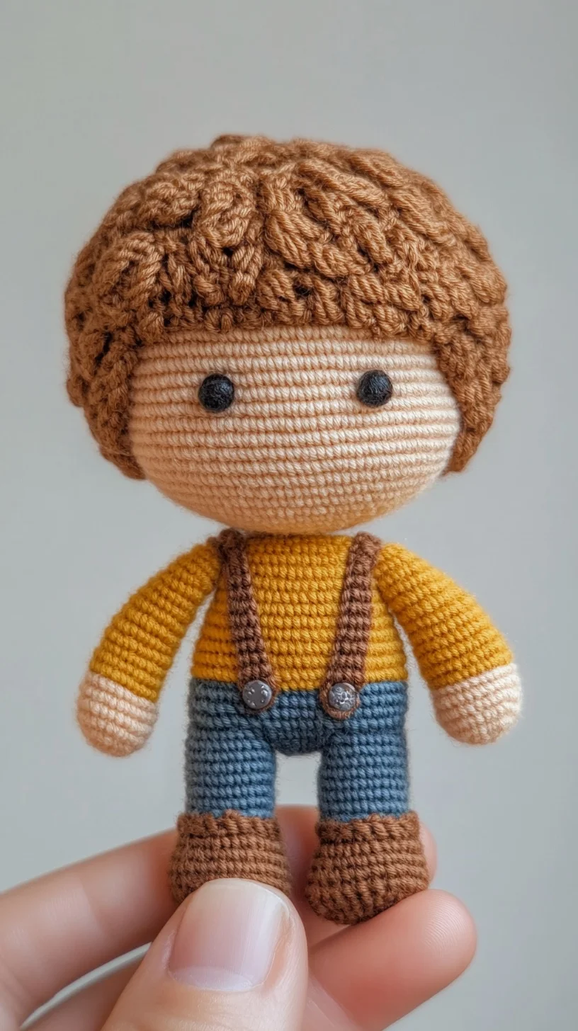 Adorable Handcrafted Crochet Doll: The Perfect Gift for Every Child