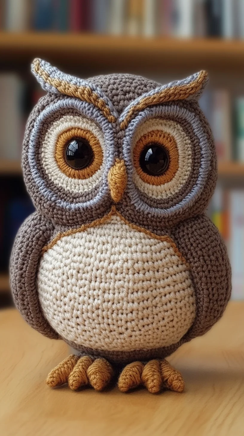 Adorable Owl Amigurumi: A Charming Crochet Companion for All Ages