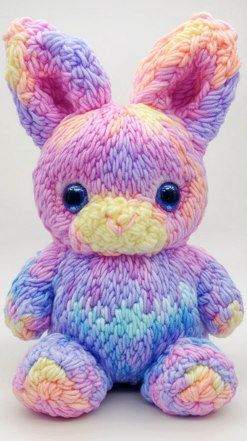 Adorable Pastel Bunny: The Perfect Plush Companion for Cozy Spaces