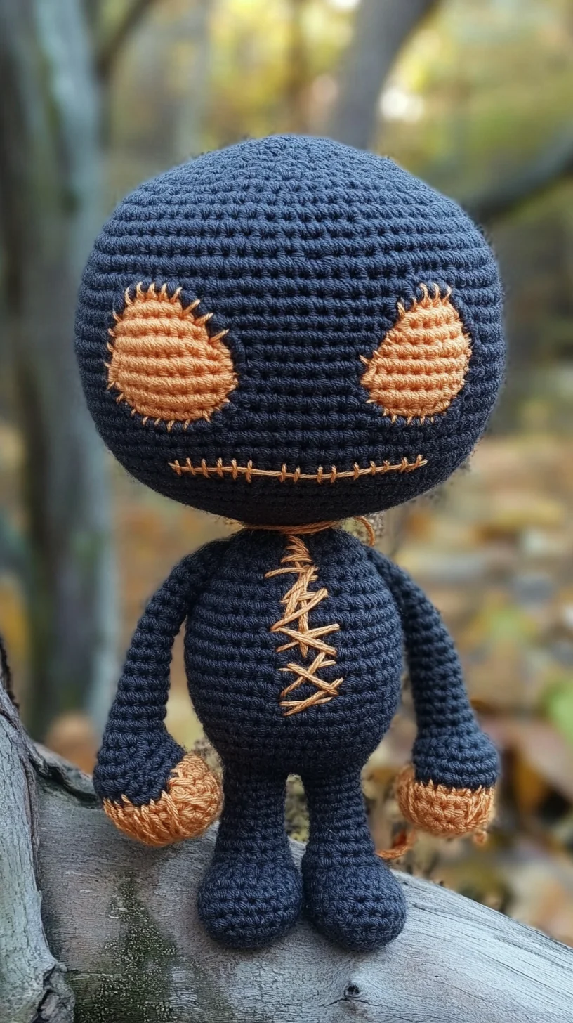 Adorable Spooky Charm: Craft Your Own Crochet Spooky Doll