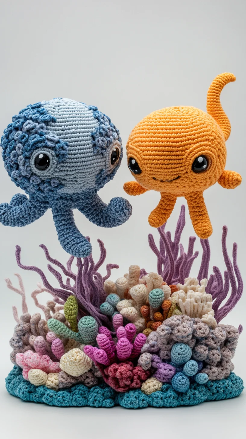Adorable Underwater Crochet Critters to Brighten Up Your Space