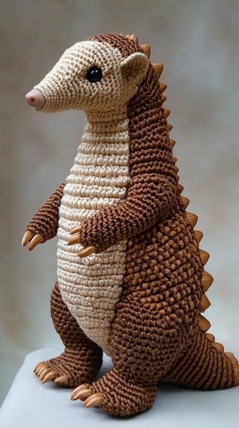 Amigurumi Marvel: Create Your Own Adorable Crochet Armadillo Buddy