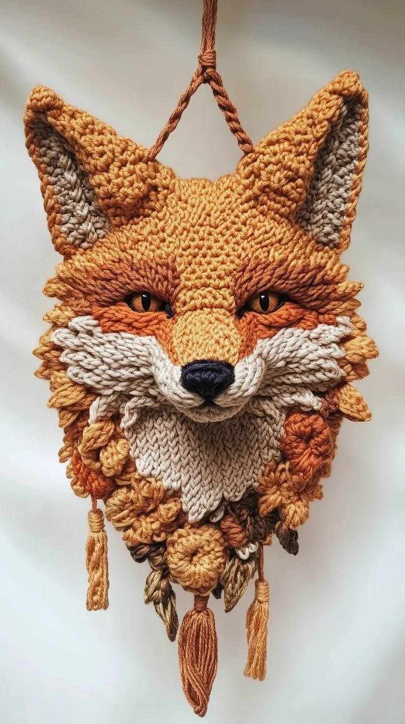 Capture the Whimsical Charm of Nature with this Stunning Fox Wall Art