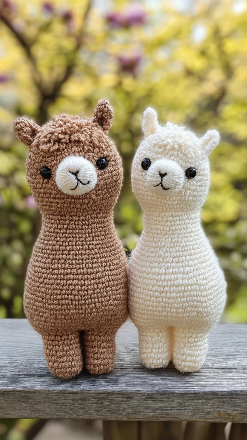 Cozy Crafting: Adorable Amigurumi Alpacas to Brighten Your Day