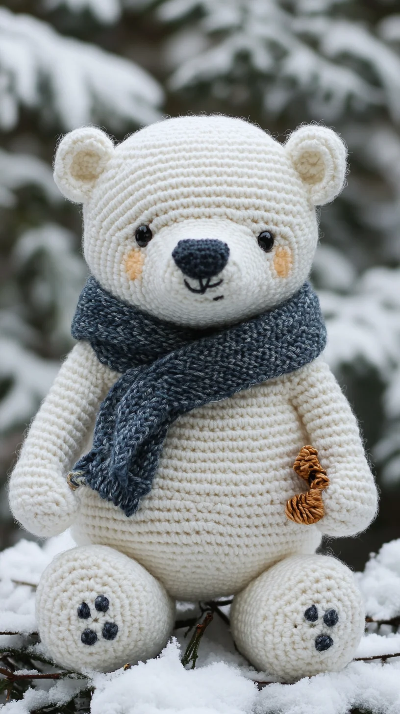 Cozy Crochet Bear: A Charming Winter Companion for All Ages
