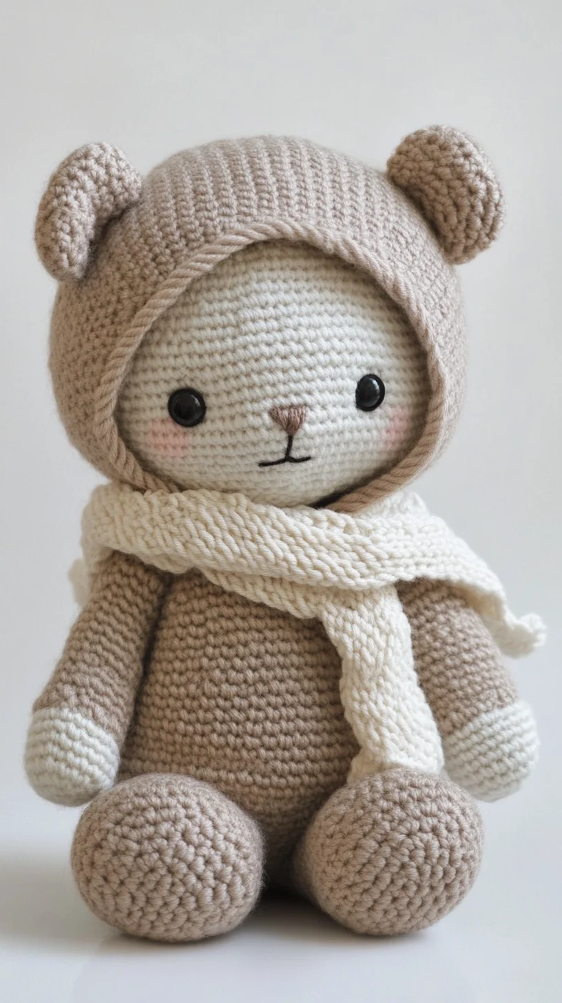 Cozy Crochet Bear: A Warm Hug in Handmade Craftsmanship