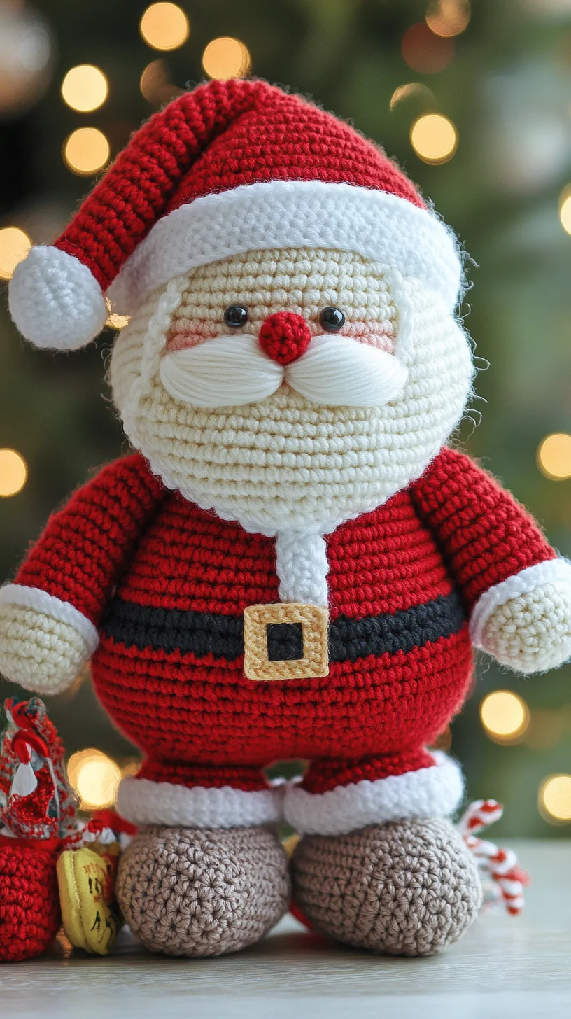 Cozy Crochet Christmas Cheer: Create Your Own Adorable Santa Buddy!