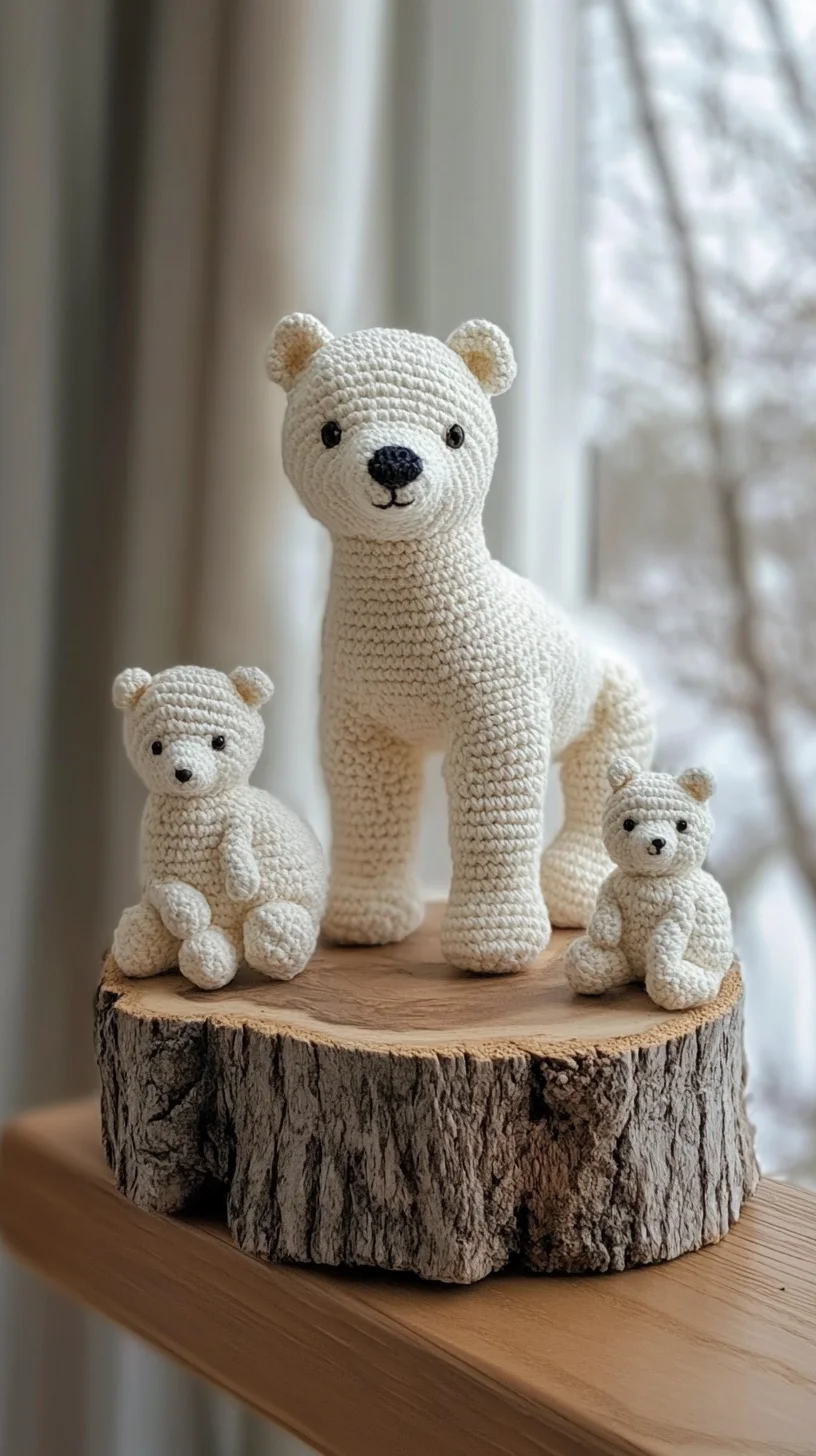 Cozy Crochet Cuties: Adorable Polar Bear Amigurumi for Every Skill Level