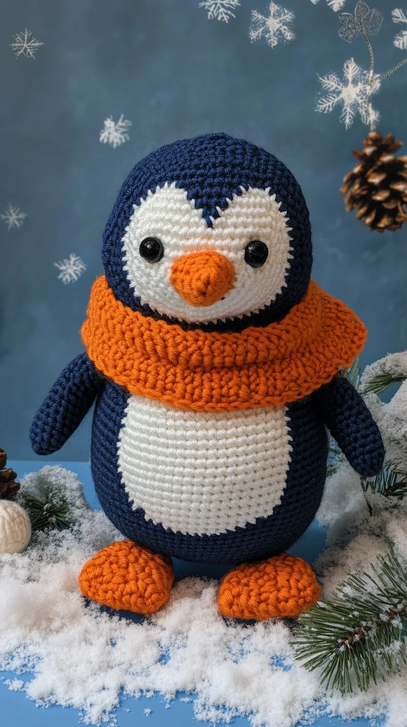 Cozy Crochet Penguin: A Whimsical Winter Companion for All Ages