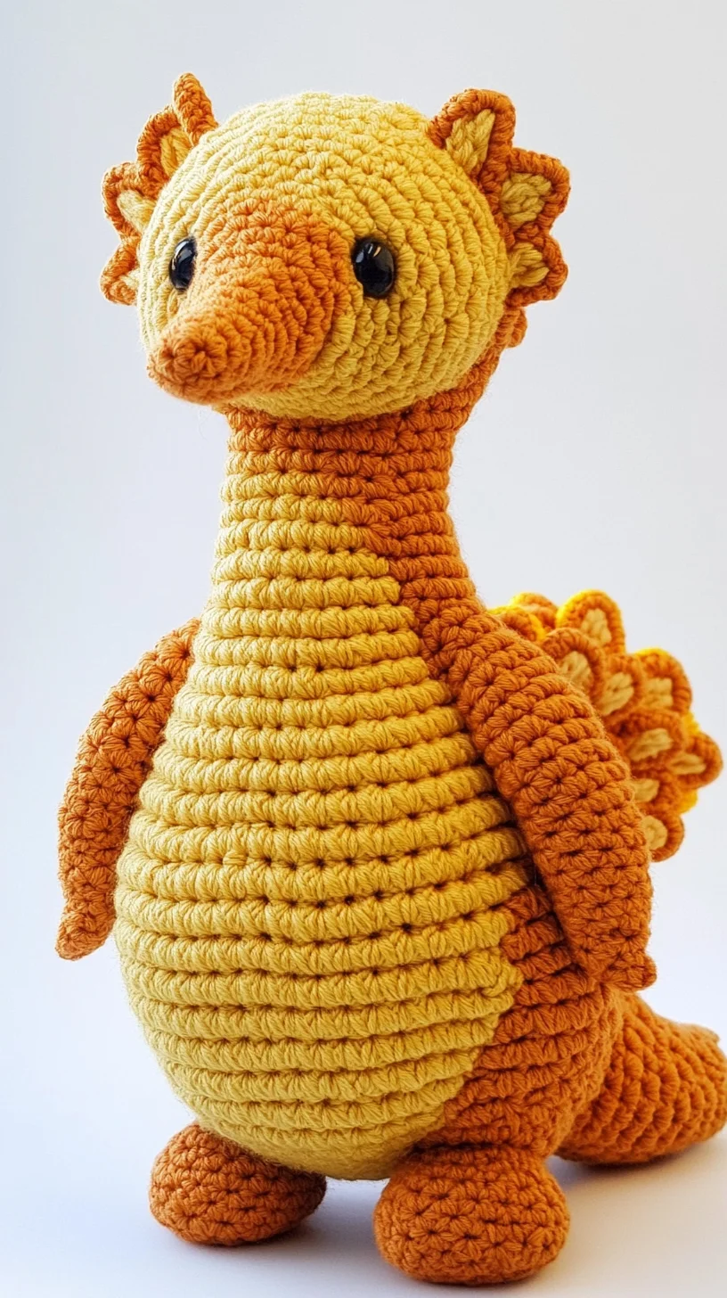 Craft a Whimsical Crochet Dragon That Captivates Hearts and Imaginations!