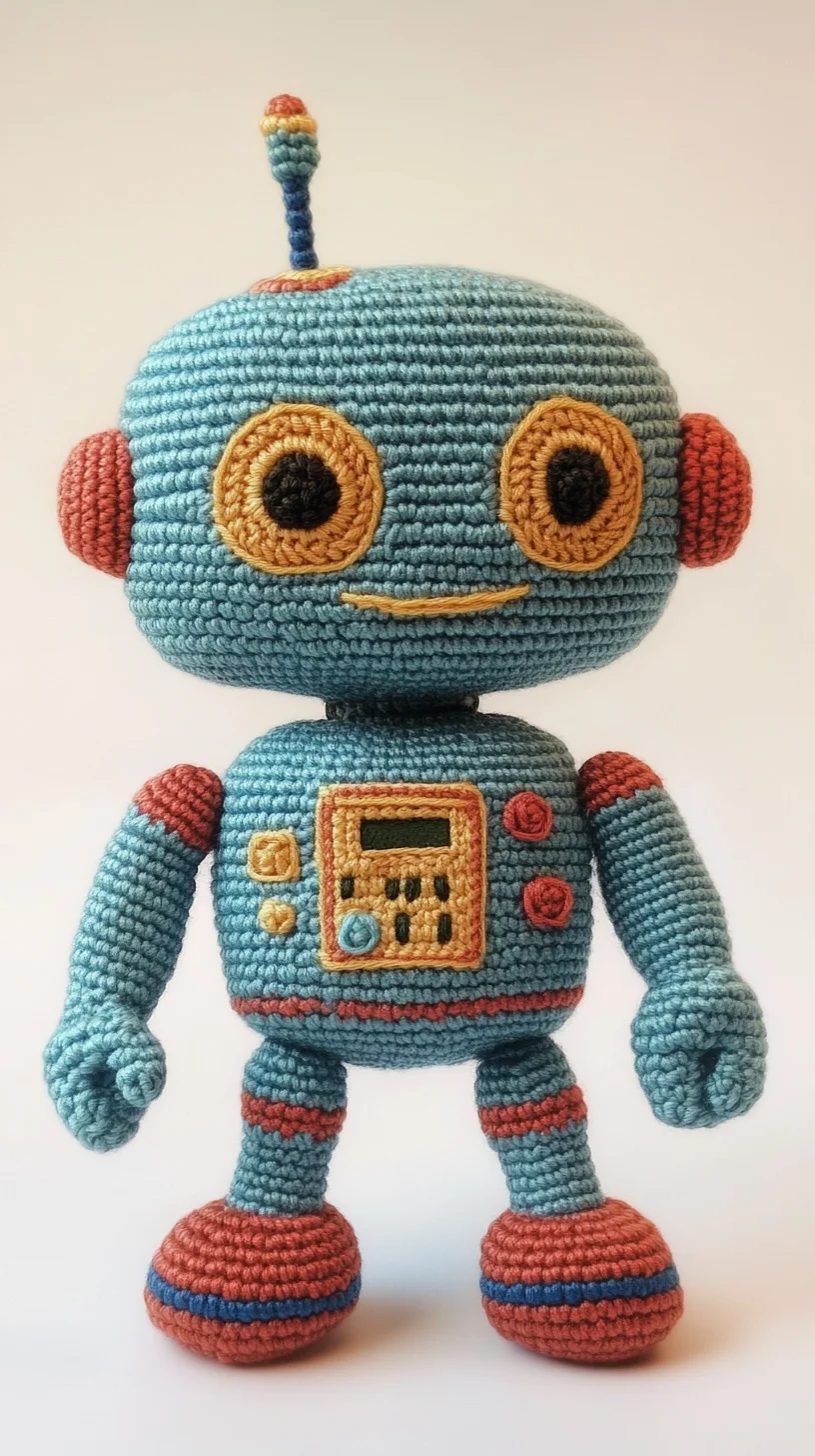 Craft Your Own Adorable Amigurumi Robot: A Whimsical Crochet Project!