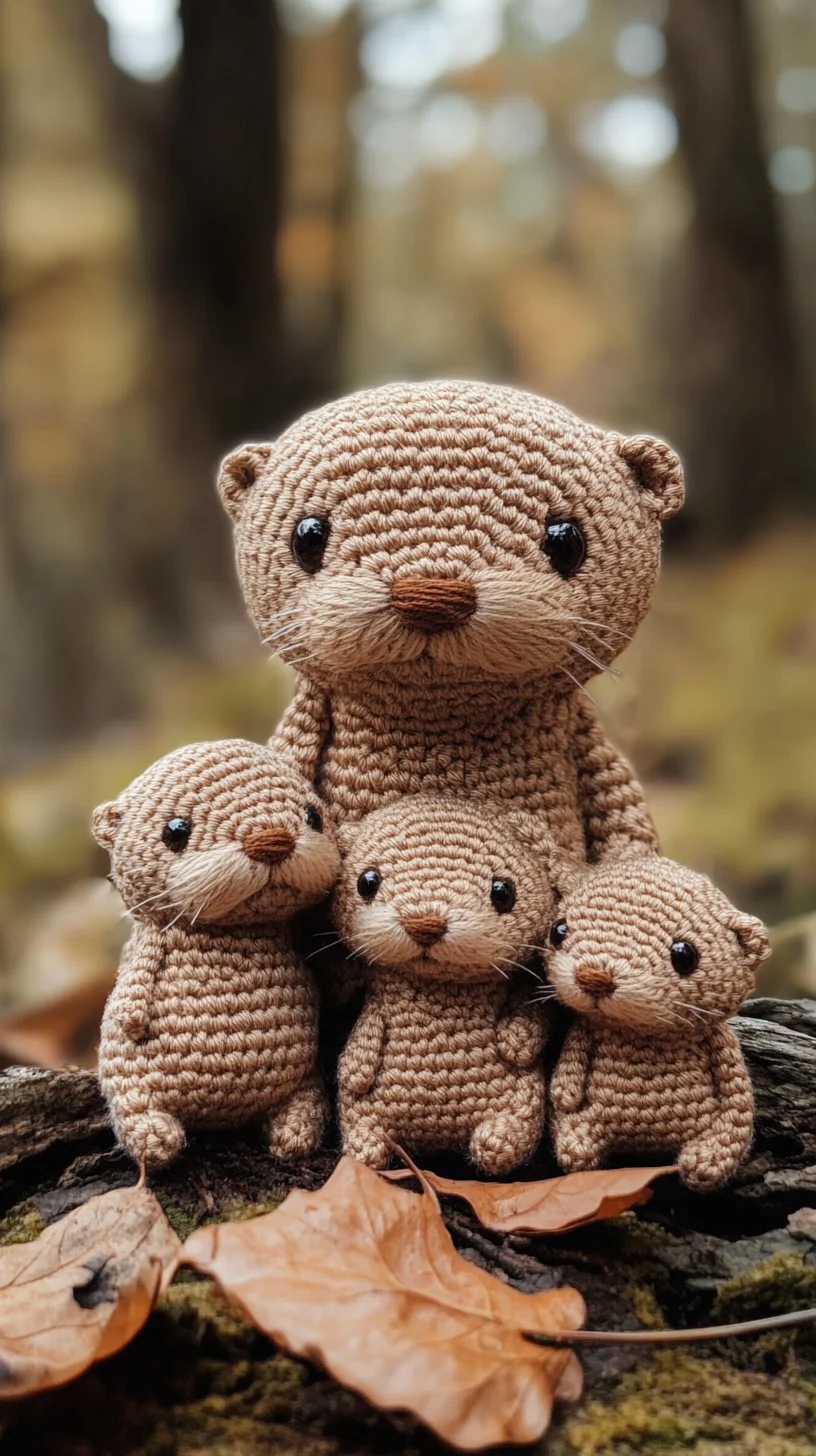 Crafting Cozy Companions: Adorable Amigurumi Otters for Any Skill Level