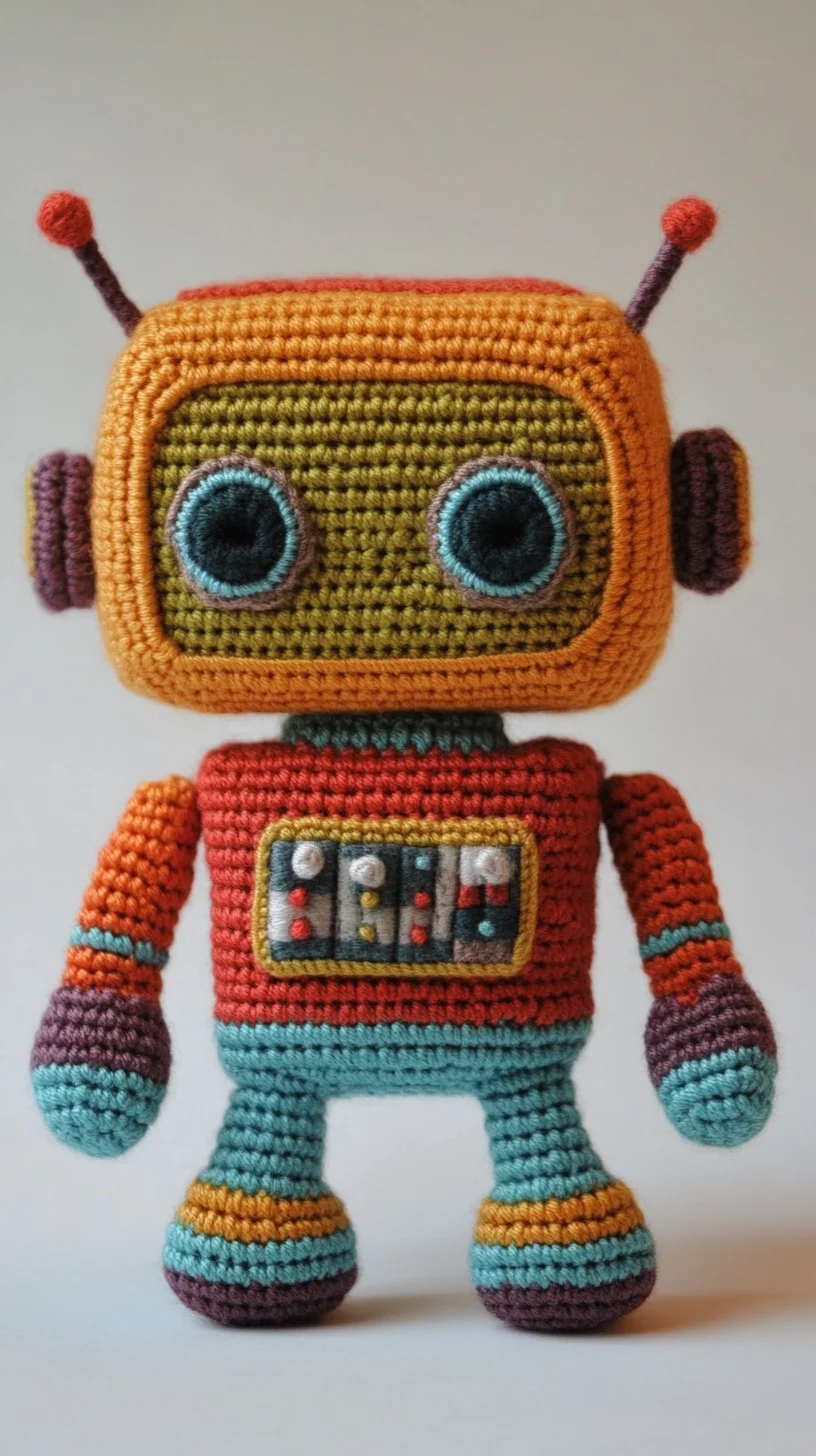 Create Your Own Adorable Amigurumi Robot: A Crafting Delight for All Ages!