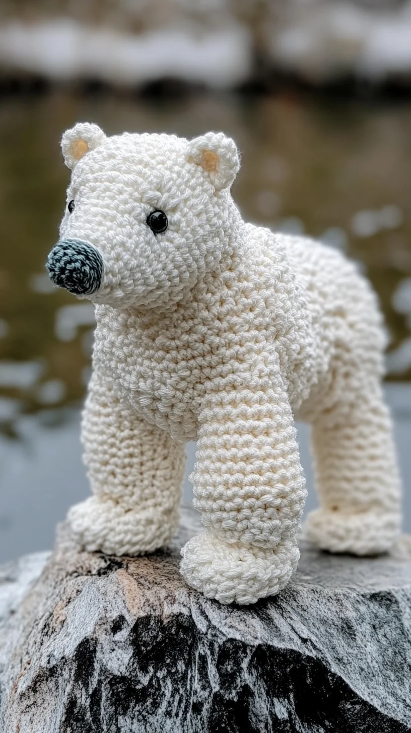 Create Your Own Cozy Crochet Polar Bear Companion!