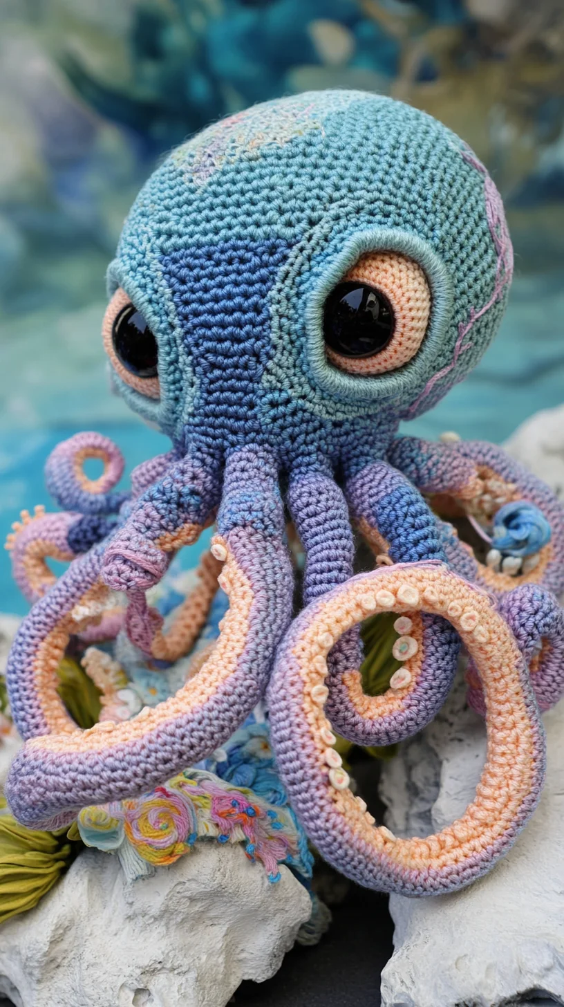 Crochet Magic: Adorable Octopus Plush for Creative Souls