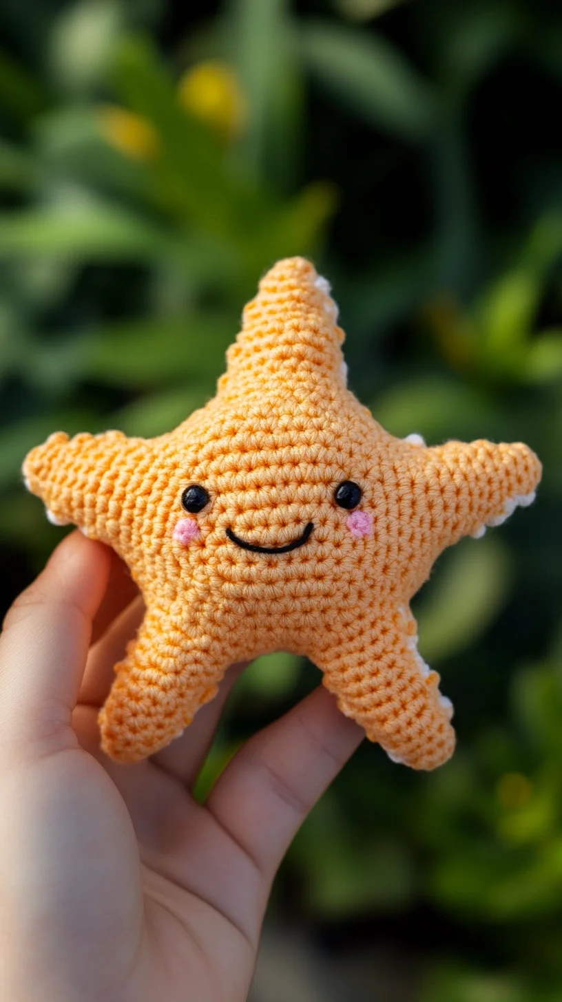 Crochet Starburst: Adorable Amigurumi for Your Decor Collection