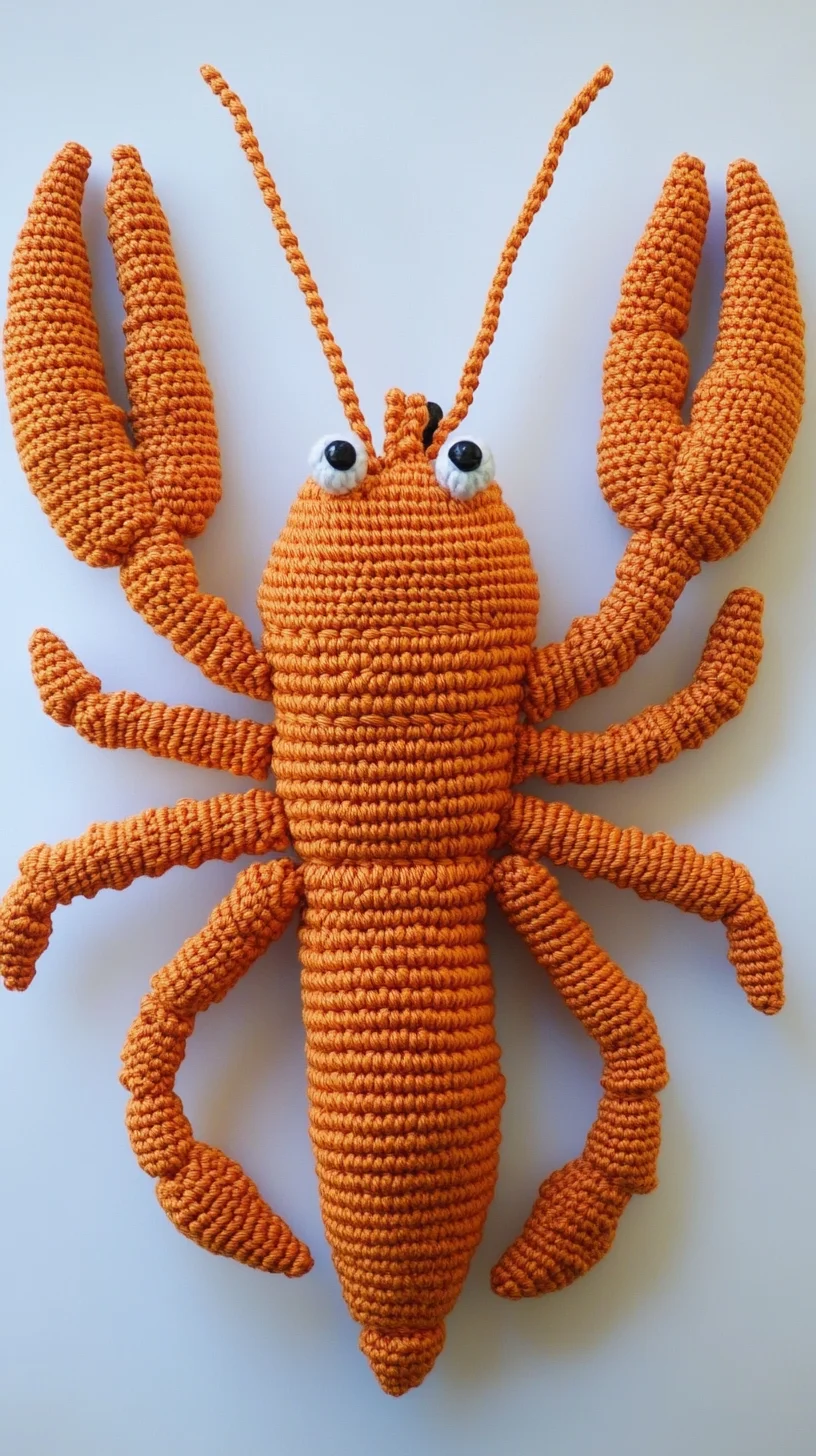 Crocheted Crustacean Creations: Adorable Lobster Amigurumi Guide