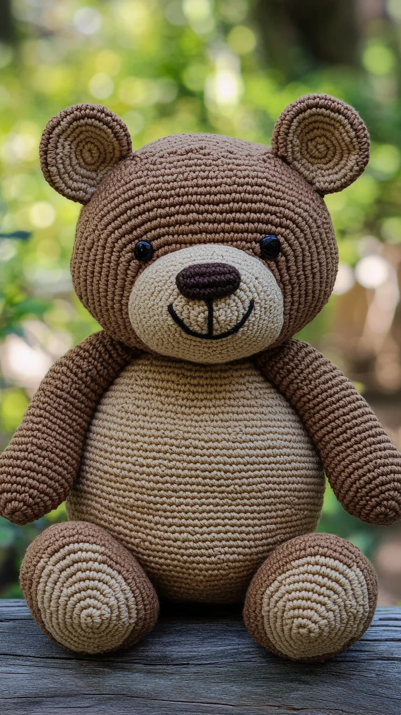 Cuddle Up with crochet: Adorable and Cozy Bear Amigurumi