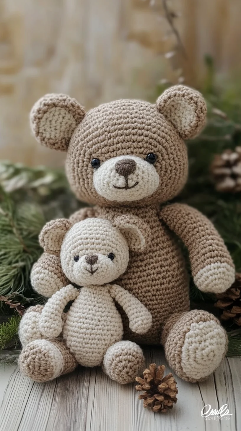 Cuddle Up with Crochet: Adorable Bear Amigurumi for All Ages