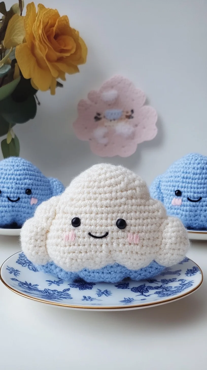 Cute and Cozy: Adorable Crochet Cloud Creations for Whimsical Decor
