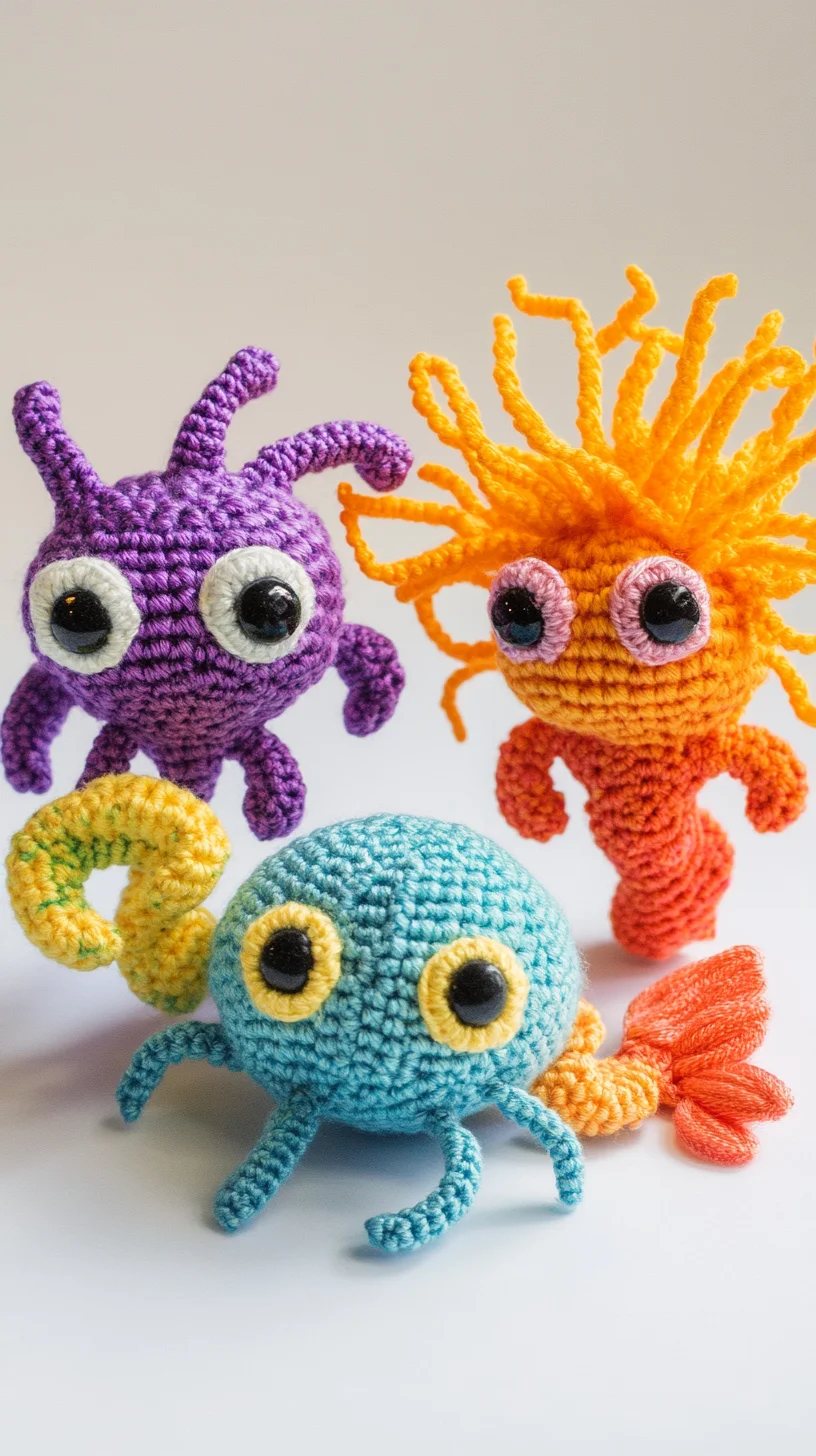 Dive into Whimsy: Adorable Amigurumi Sea Creatures to Brighten Your Space!