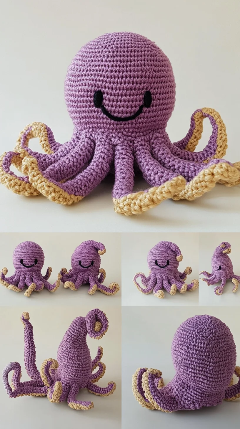 Embrace Whimsy: The Charm of Crochet Octopus Plushies