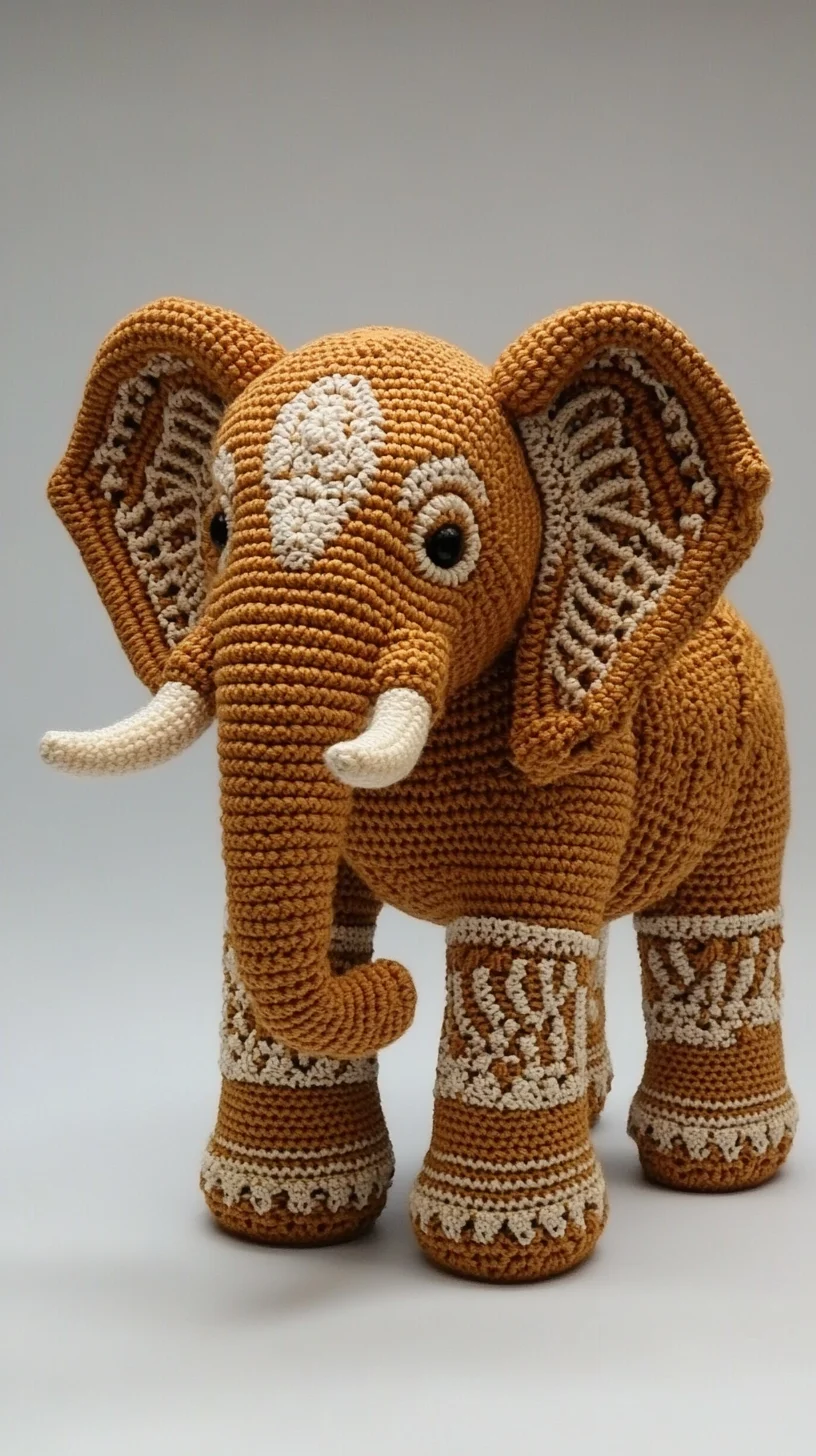 Handmade Amigurumi Elephant: A Unique Crafting Delight for Every Skill Level