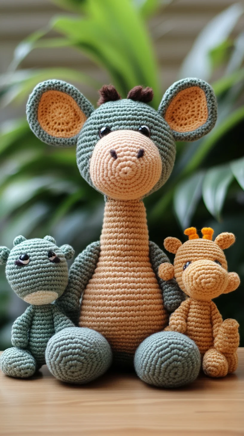 Heading: Adorable Amigurumi Animals: Whimsical Crochet Friends for All Ages