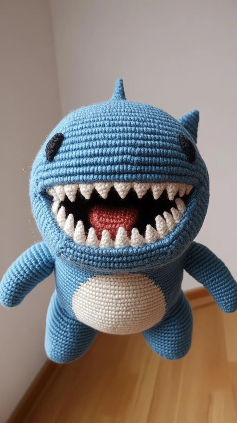 Knitted Monster Charm: Unleash Playful Cuteness into Your Home Decor