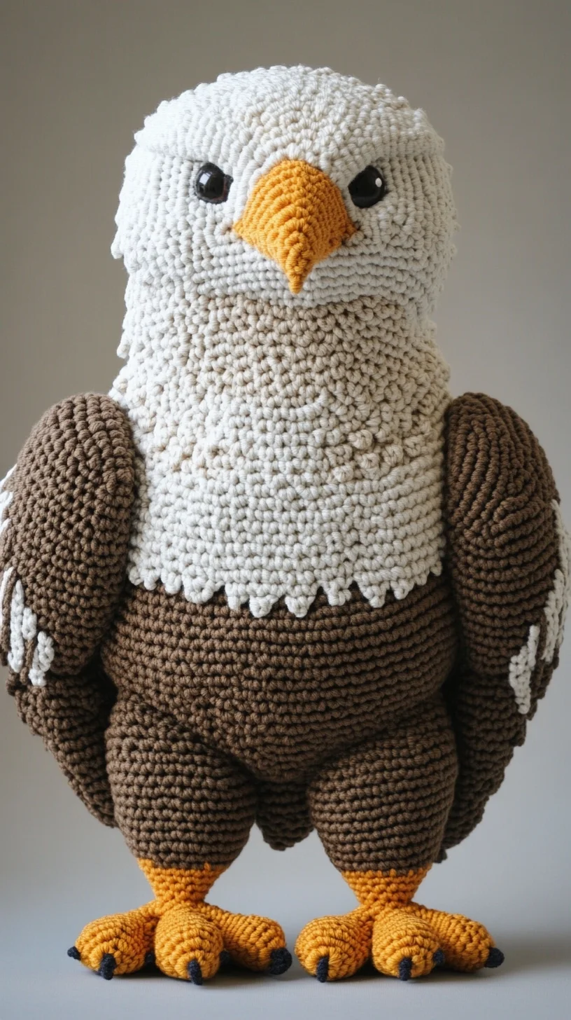 Majestic Crochet Eagle: A Standout Piece for Your Home Decor