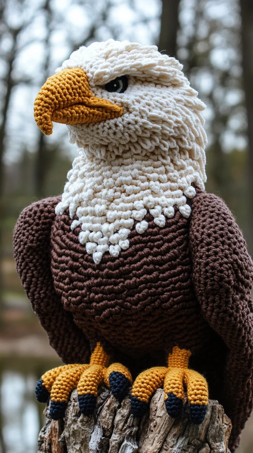 Majestic Eagle Crochet: Elevate Your Home with Nature's Finest Artistry