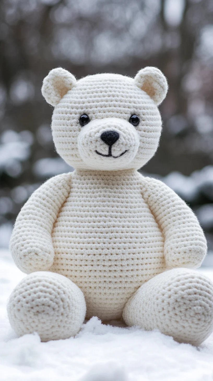 Snuggle Up with a Cozy Crochet Teddy Bear: Craft Your Cuddly Companion